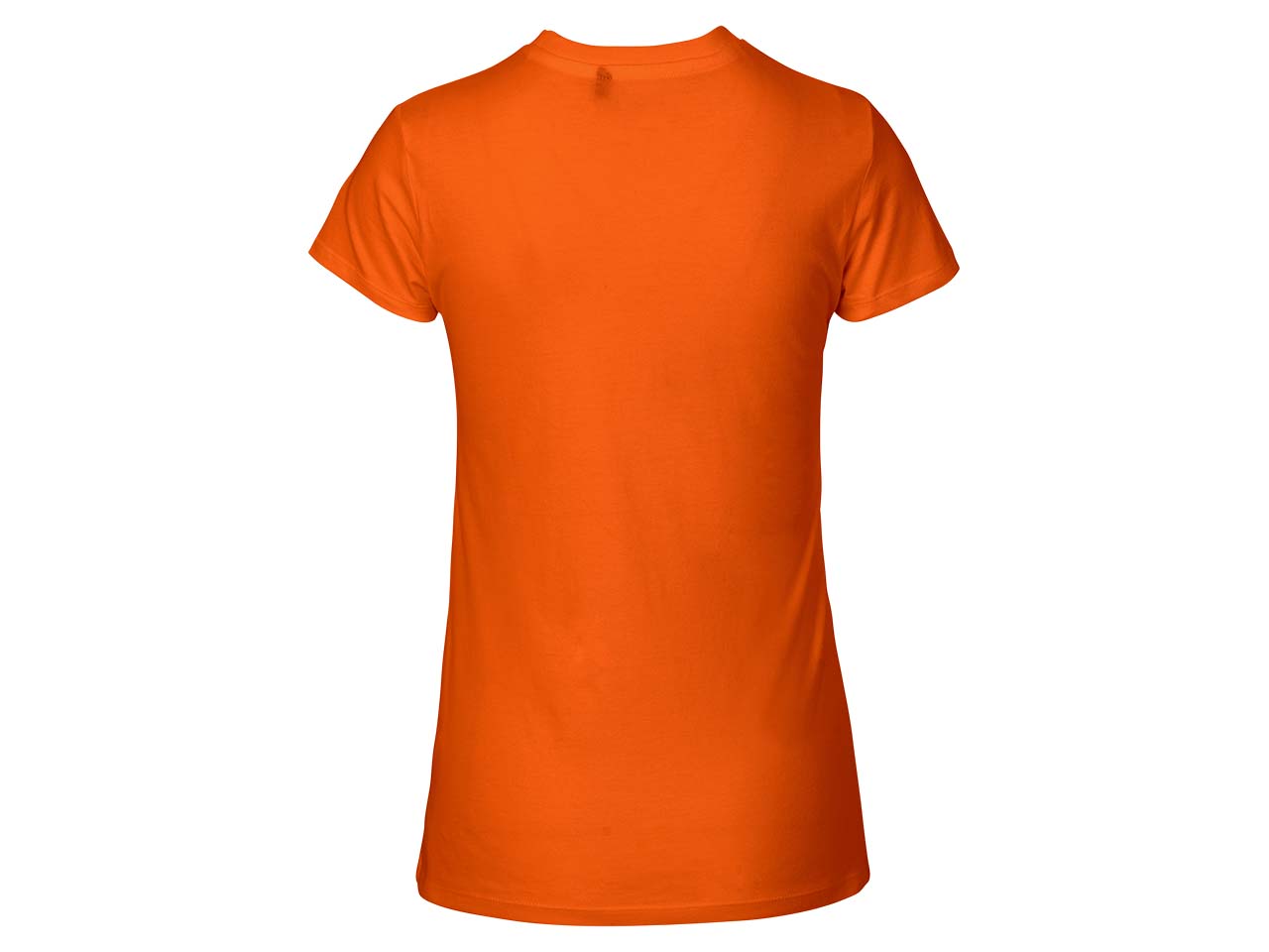 Neutral Bio-Damen-T-Shirt mit Rundhalsausschnitt orange, Gr. XS