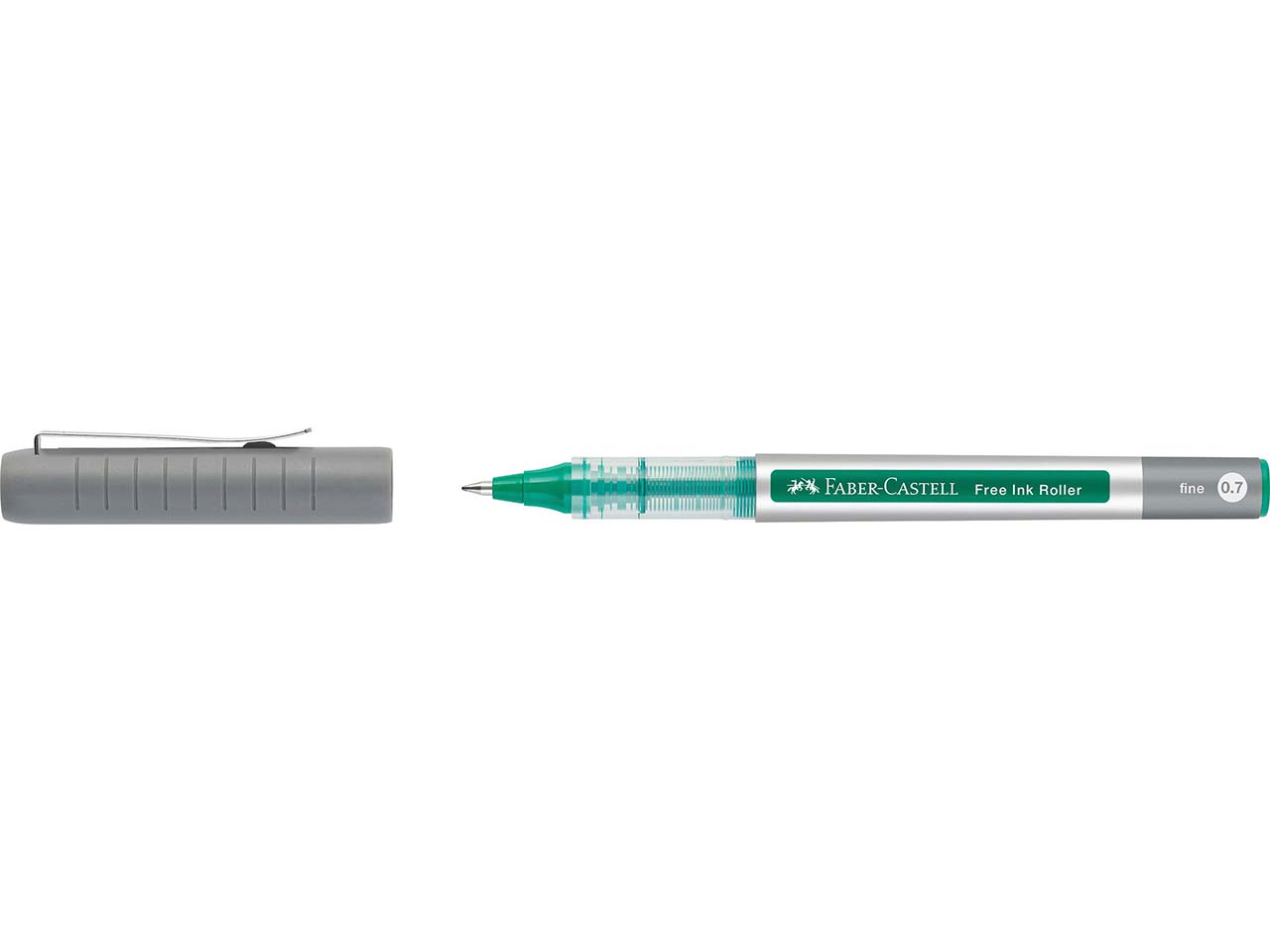 Faber-Castell Tintenroller "Free Ink" 0.7, grün