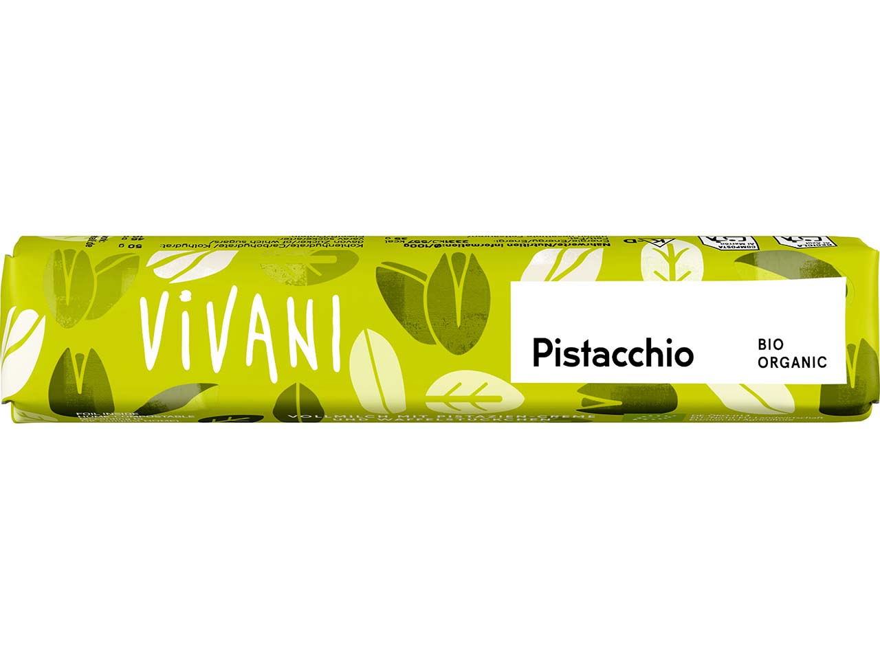 VIVANI Bio-Schokoriegel "Pistacchio", 40 g