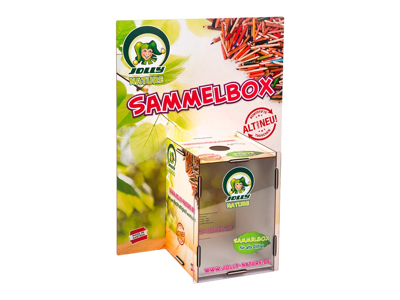 JOLLY Sammelbox für gebrauchte Buntstifte