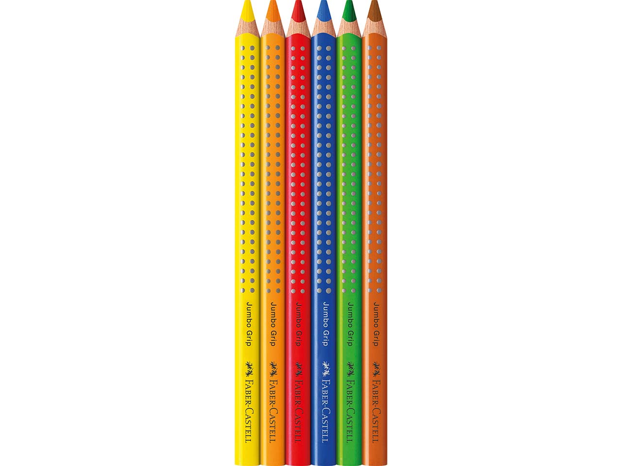 Faber-Castell Farbstift "Jumbo Grip" 6er-Pack