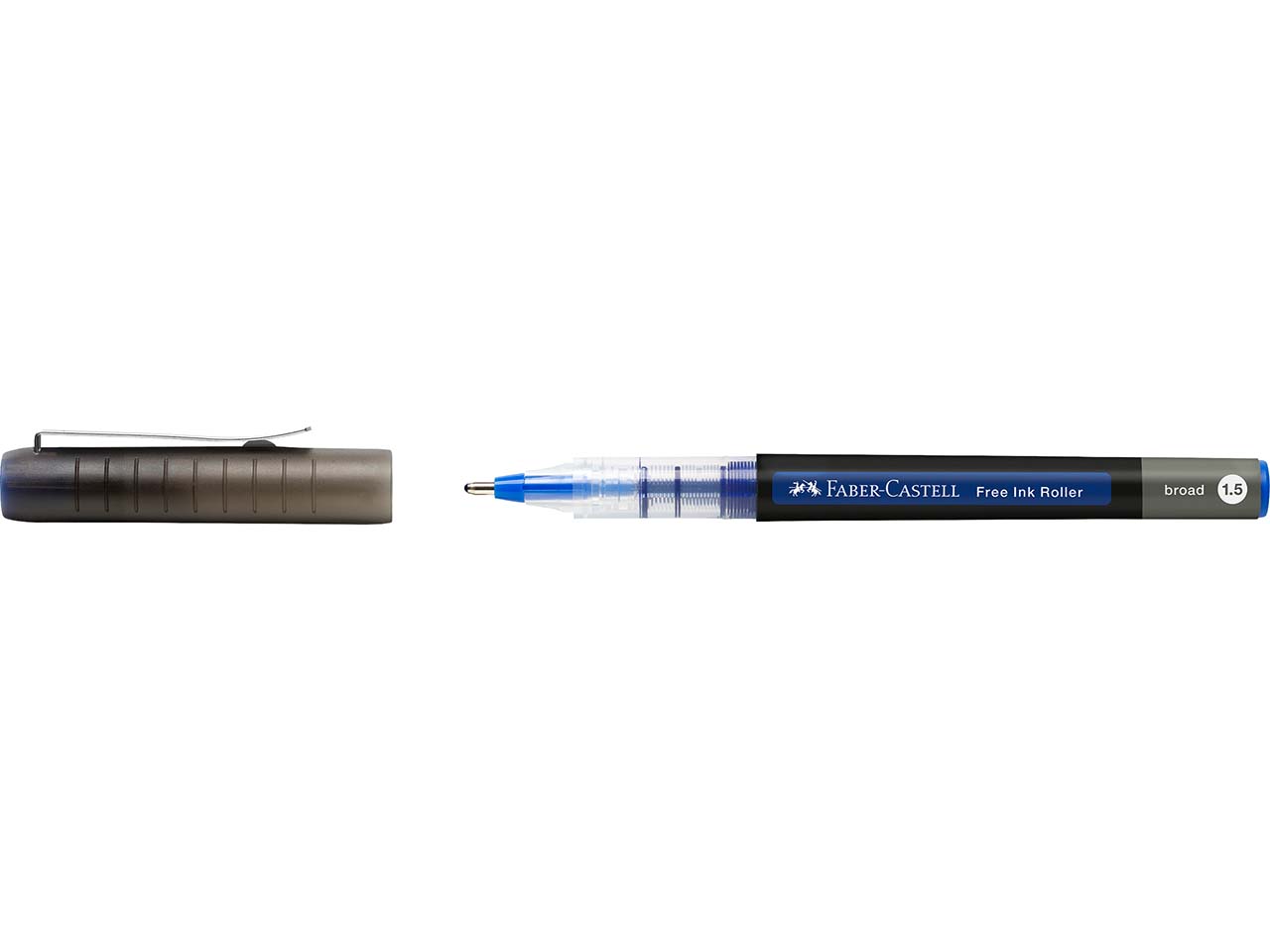 Faber-Castell Tintenroller "Free Ink" 1.5, blau
