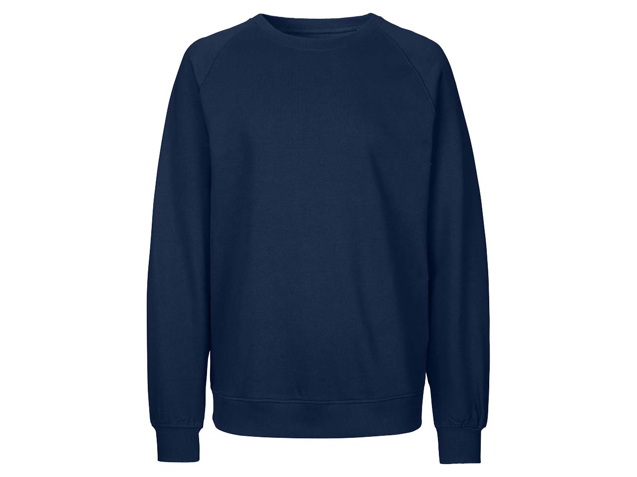 Neutral Bio-Unisex-Sweatshirt dunkelblau, Gr. M