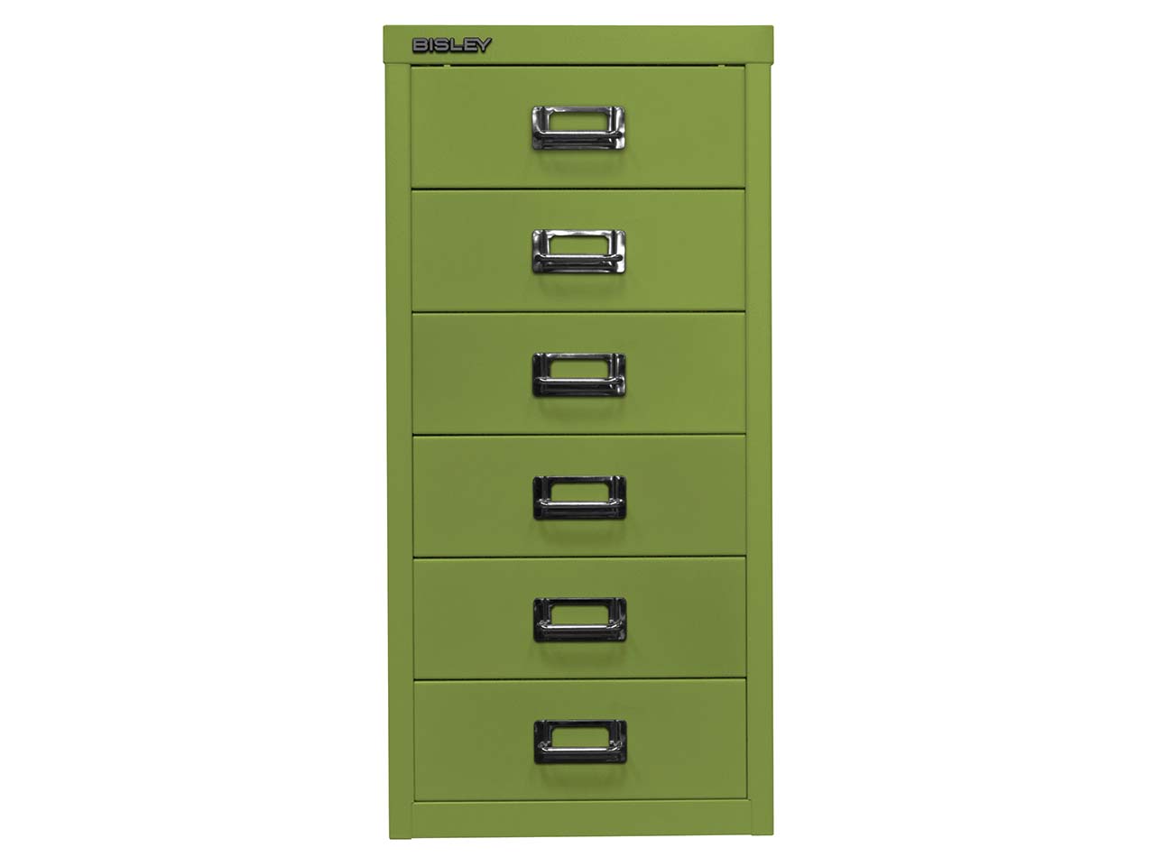 Schubladenschrank 6 Schübe, DIN A4 grün