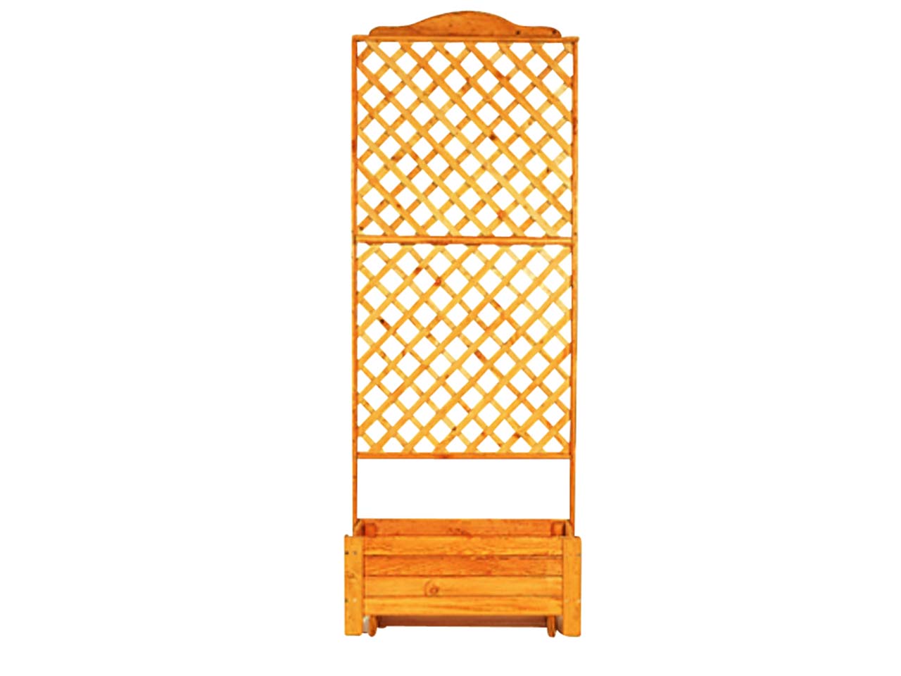 Blumenkasten mit Rankgitter "Romantica" B 80 x T 38 x H 210 cm