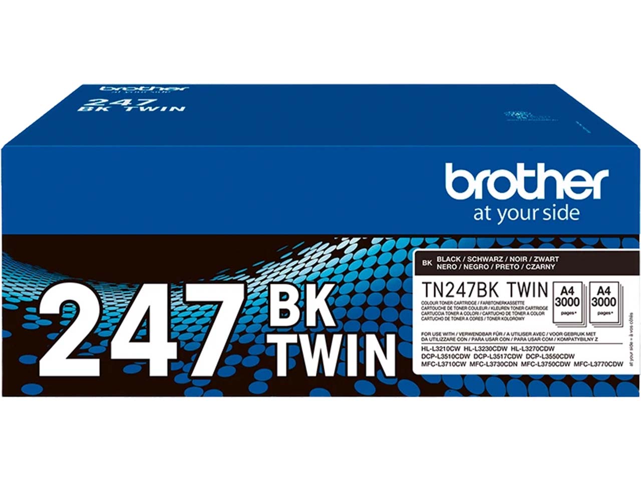 Brother Doppelpack Tonerkartuschen TN-247BK schwarz