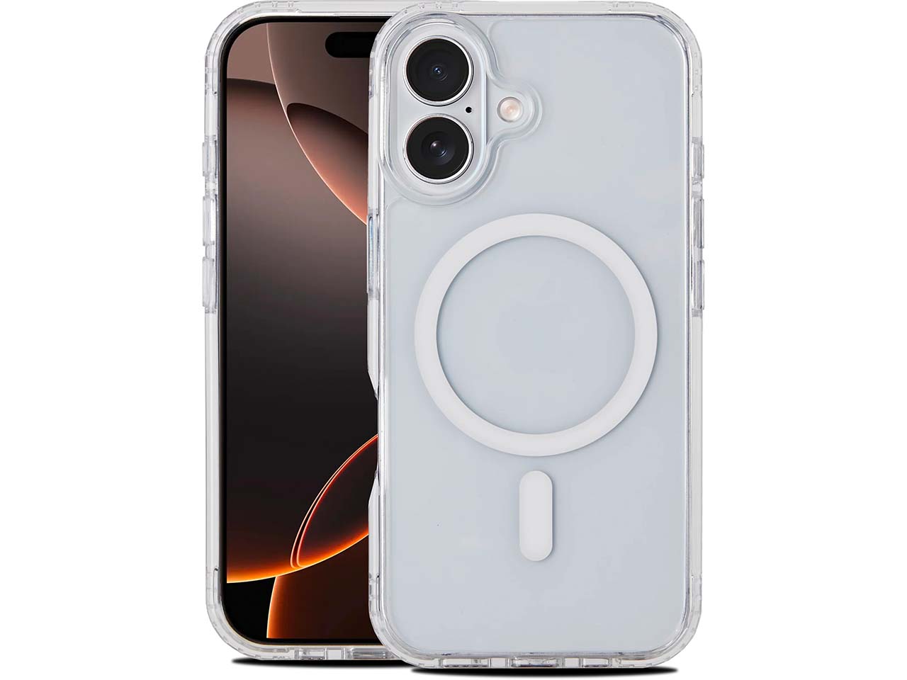 s'moose Smartphonehülle aus recyceltem Kunststoff "ClearLake" f. iPhone 17, transparent