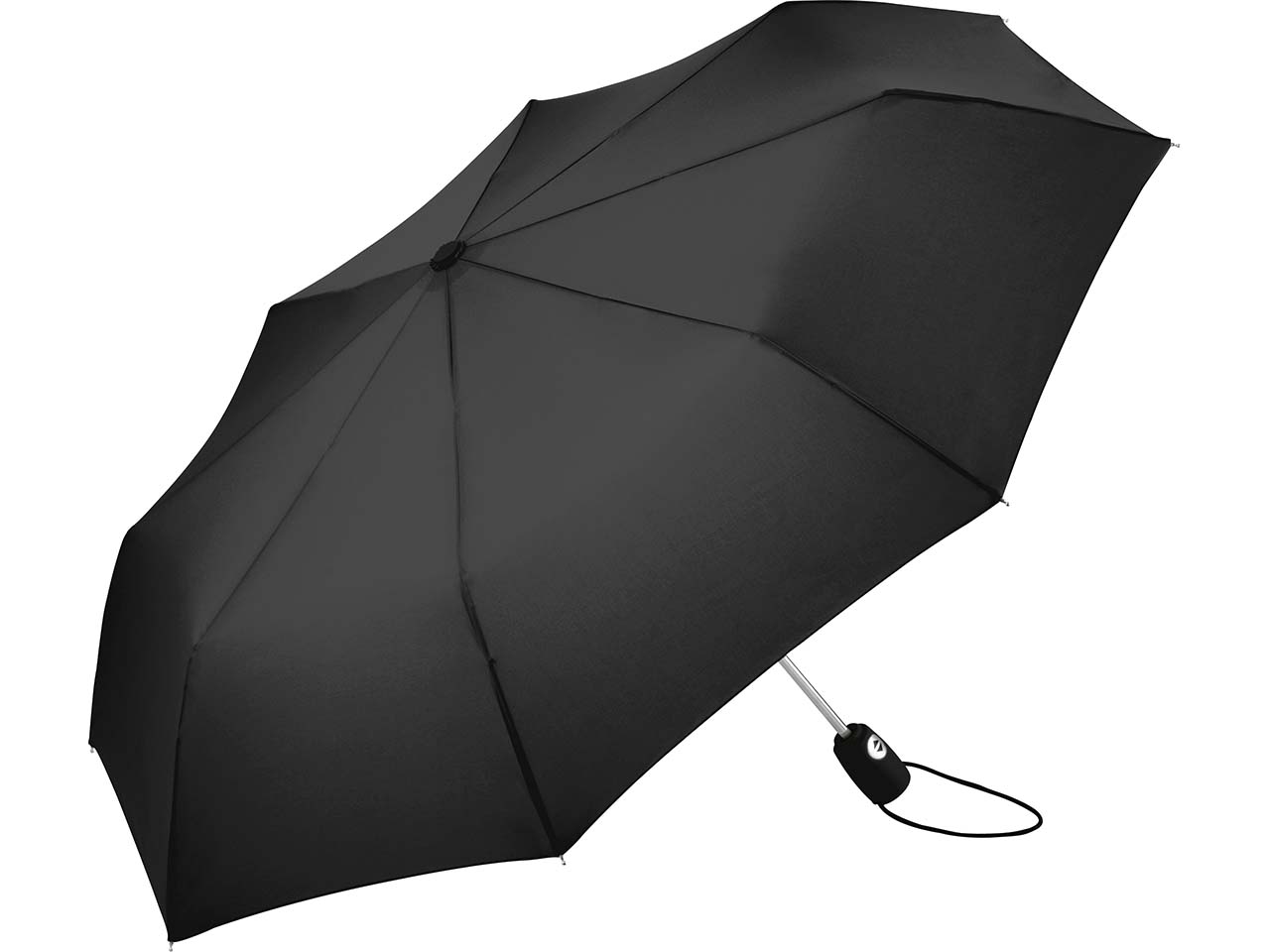 FARE Mini-Taschenschirm AOC mit Doppelautomatik, schwarz wS