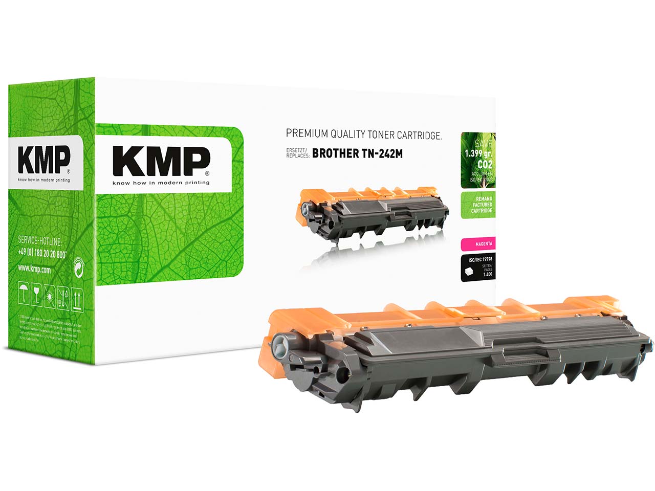 KMP Toner ersetzt Brother TN-242M magenta