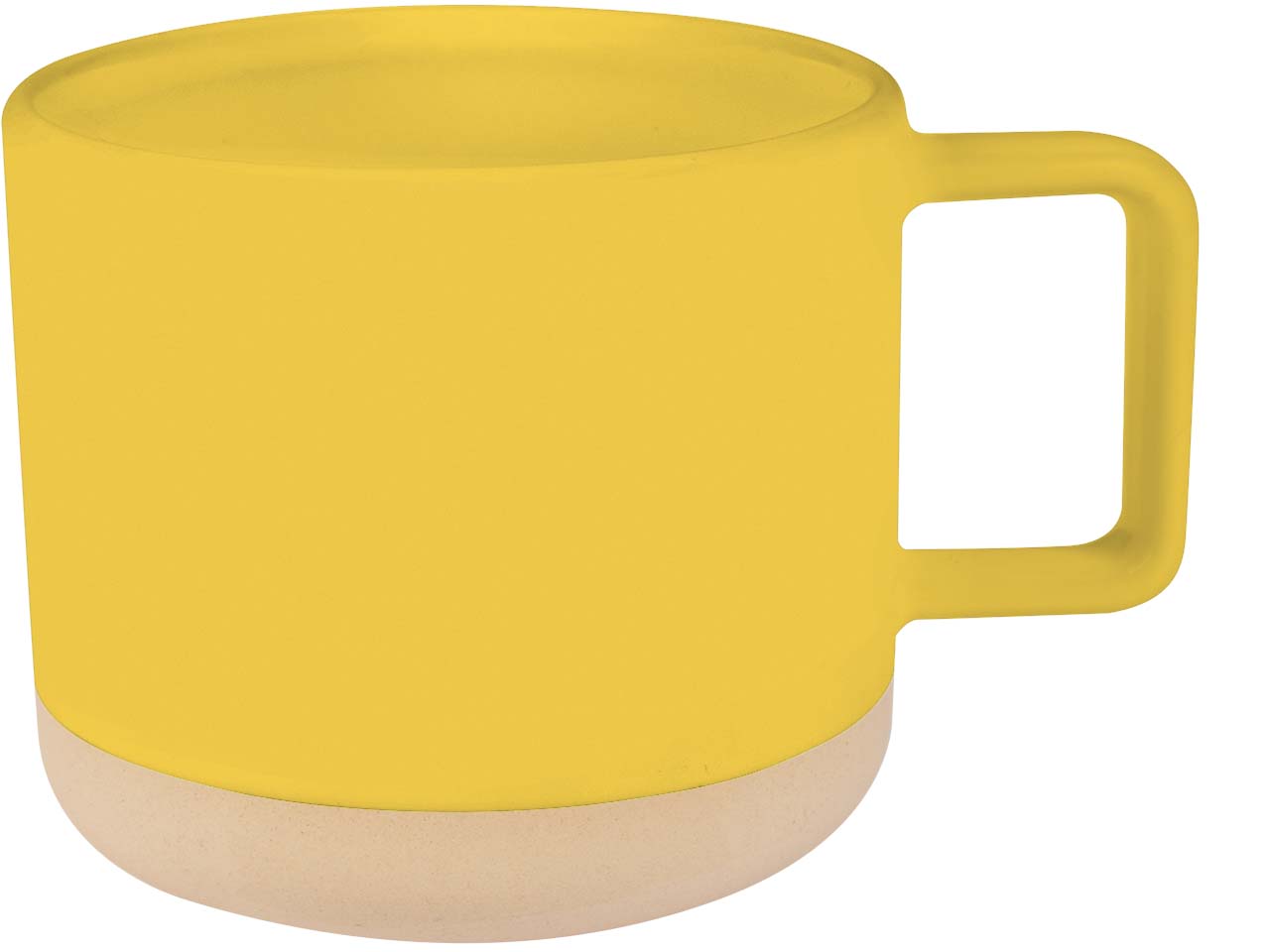 Keramiktasse "Stanley" 400 ml, dark yellow