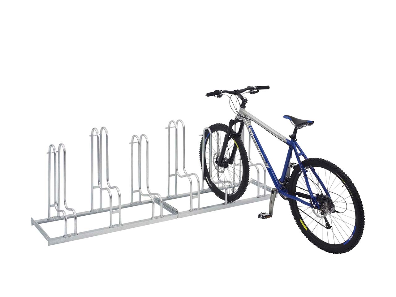Fahrradständer "Standparker 4000" verzinkt, 5 Einstellplätze (einseitig)