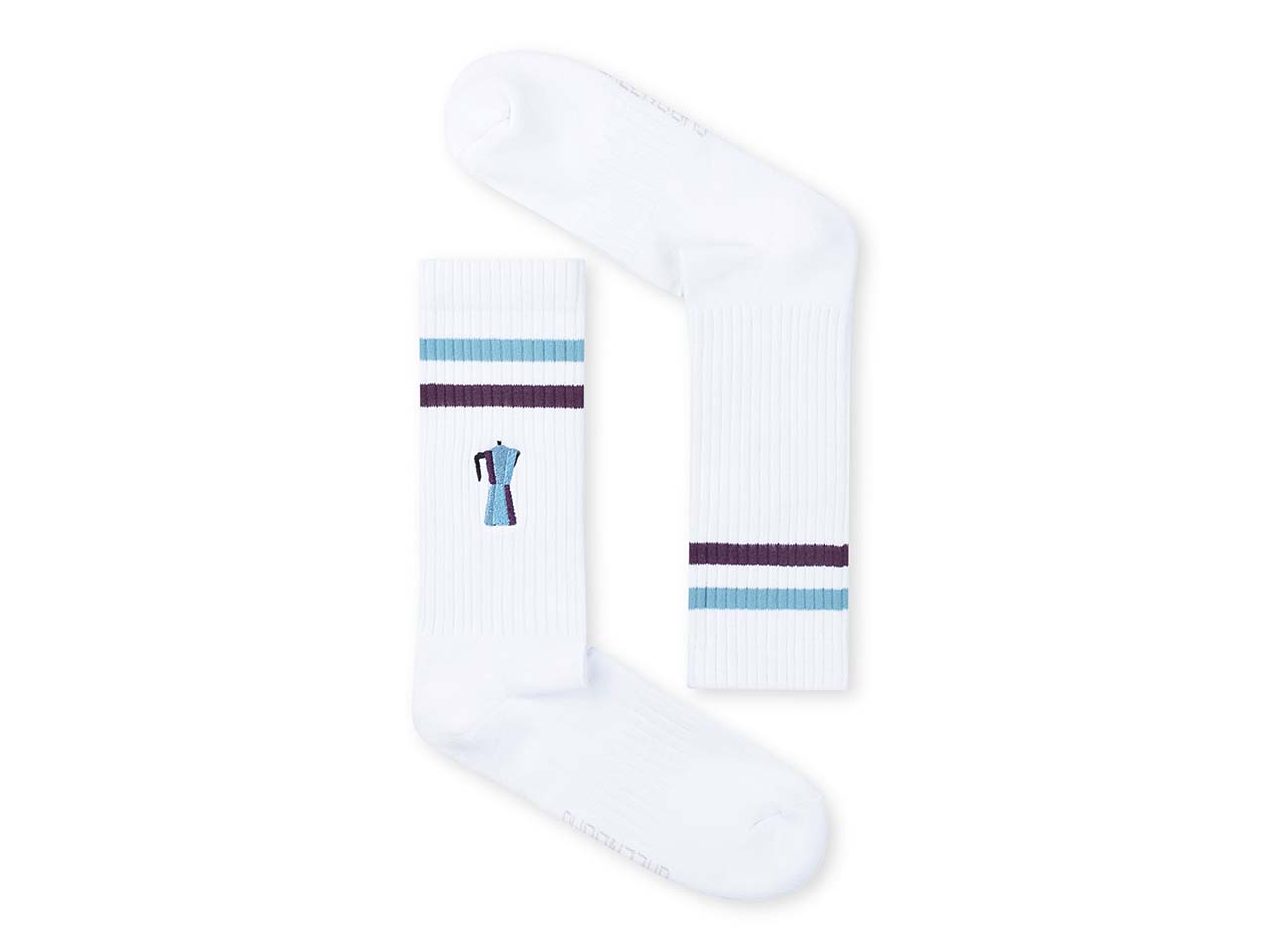 GREENBOMB Bio-Tennissocken 'Mocca', white, Gr. 37/40