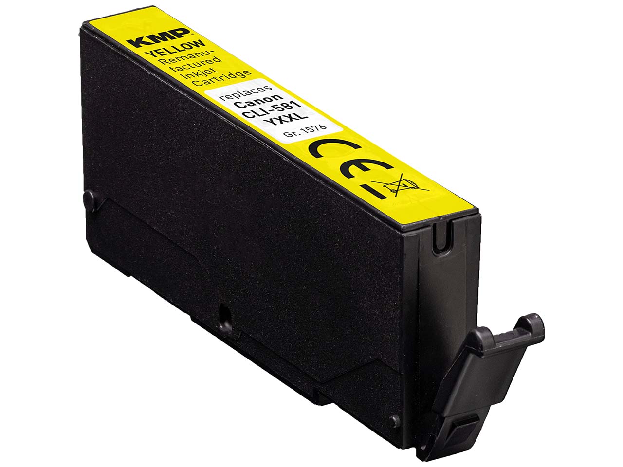 KMP Tintenpatrone ersetzt Canon CLI-581Y XXL gelb