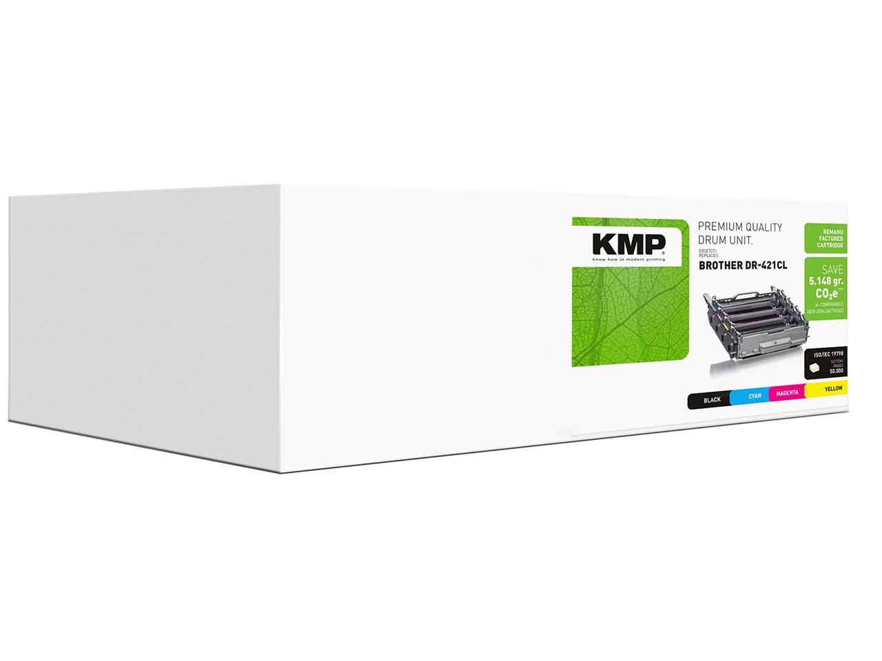 KMP Trommel ersetzt Brother DR421CL schwarz