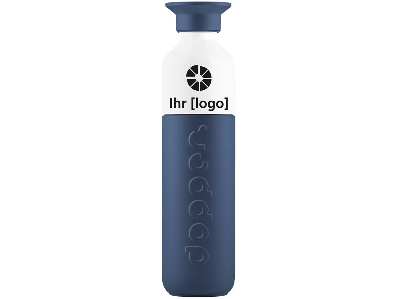 Dopper Isolierflasche "Insulated" 350 ml inkl. 1-farbigem Aufdruck, breaker blue