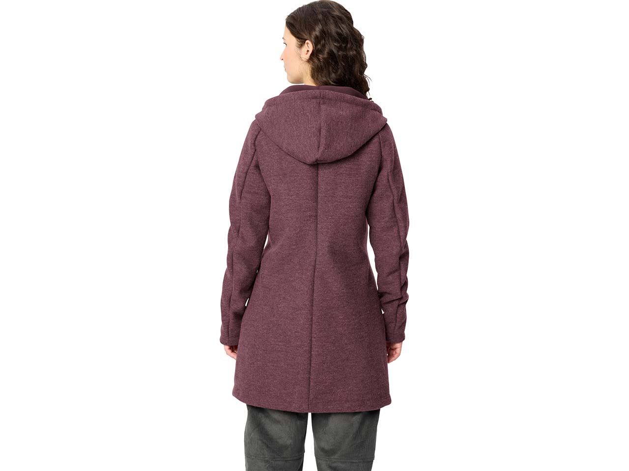 VAUDE Damen-Mantel "Tinshan III" mit Innenfleece, ruby dusk, Gr. 40