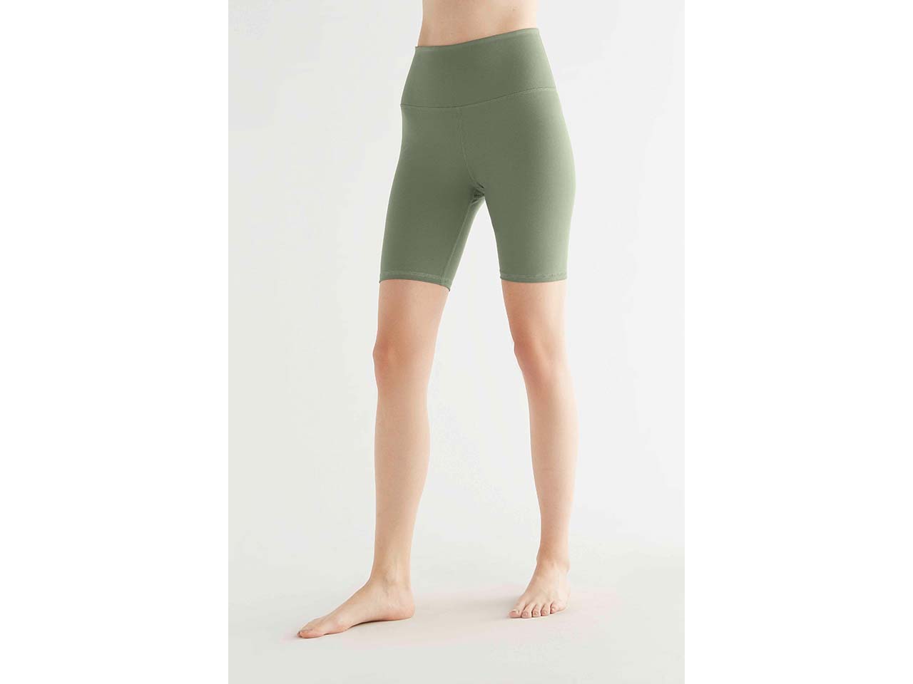 TRUE NORTH Bio-Damen-Sport-Short, grün, Gr. S