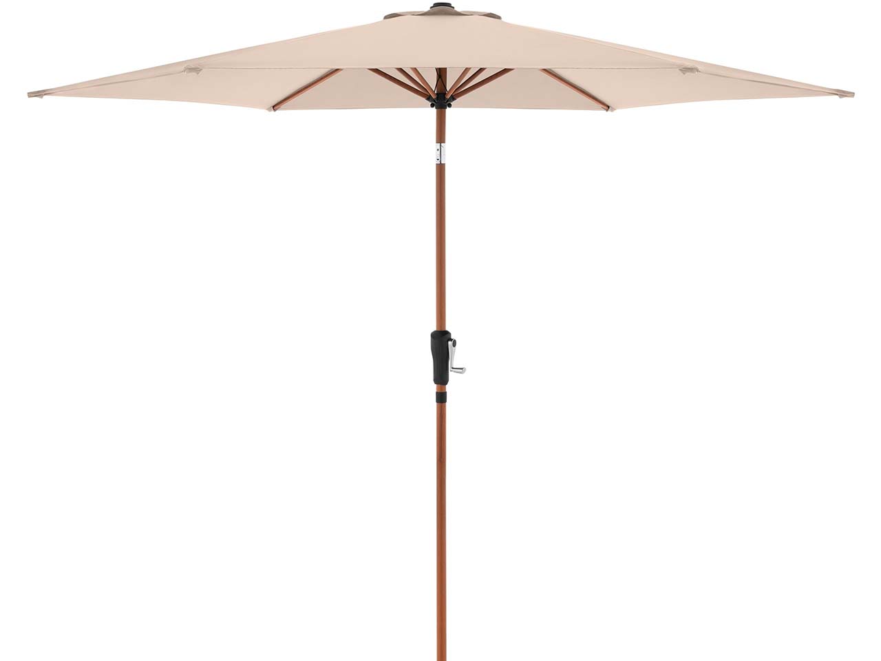 doppler Sonnenschirm "LIFE WOODSTYLE" Ø 305 cm, natur