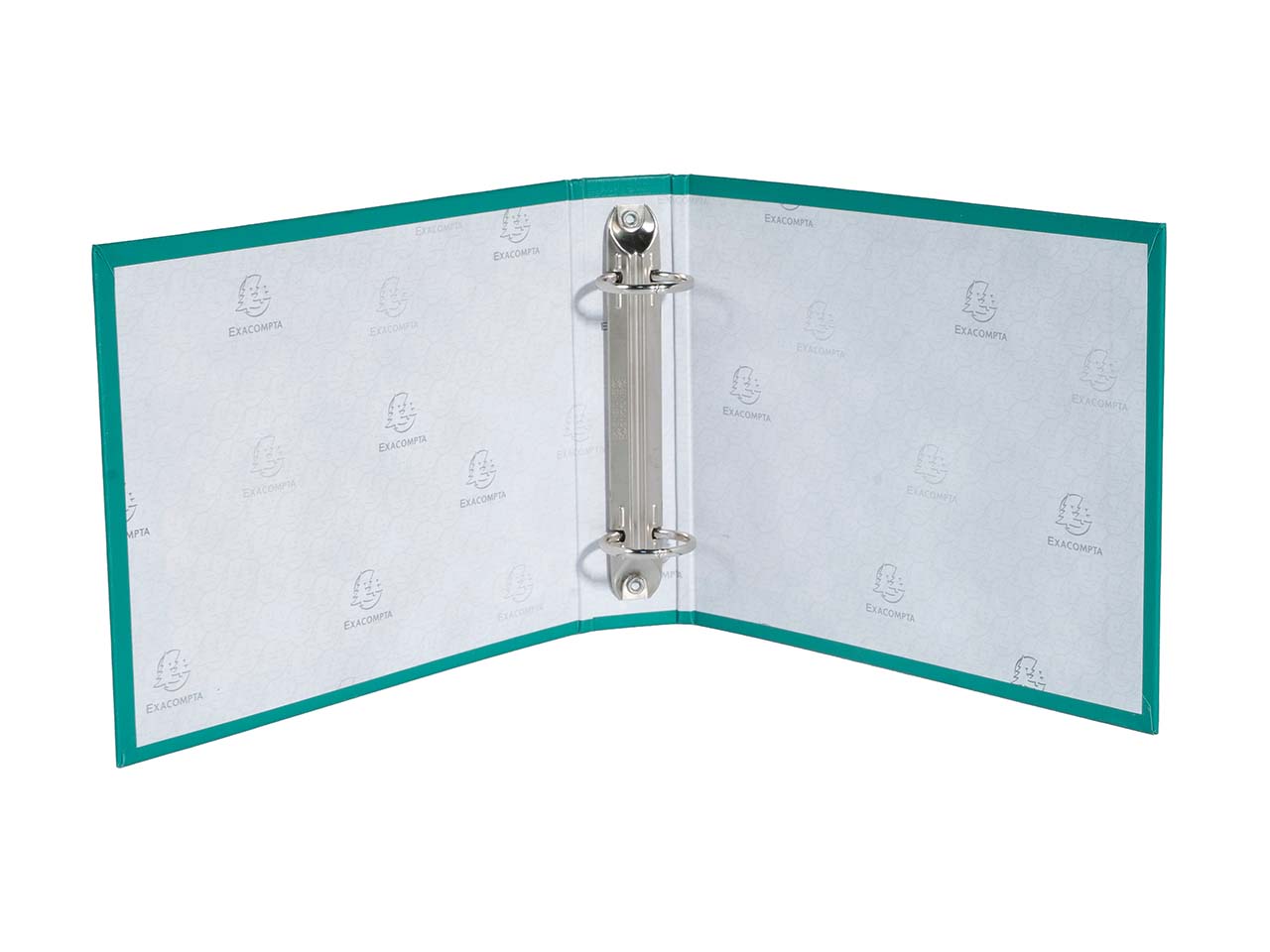 10 Exacompta Ringbücher, DIN A6, 2 Ringe 25 mm, RB 40 mm, sortiert