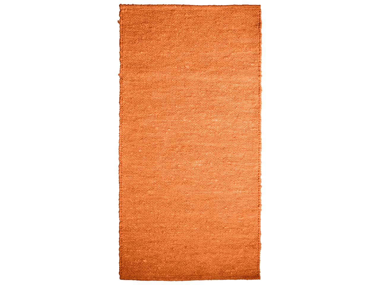 Schurwollteppich "Alz" orange (B x T) 60 x 120 cm