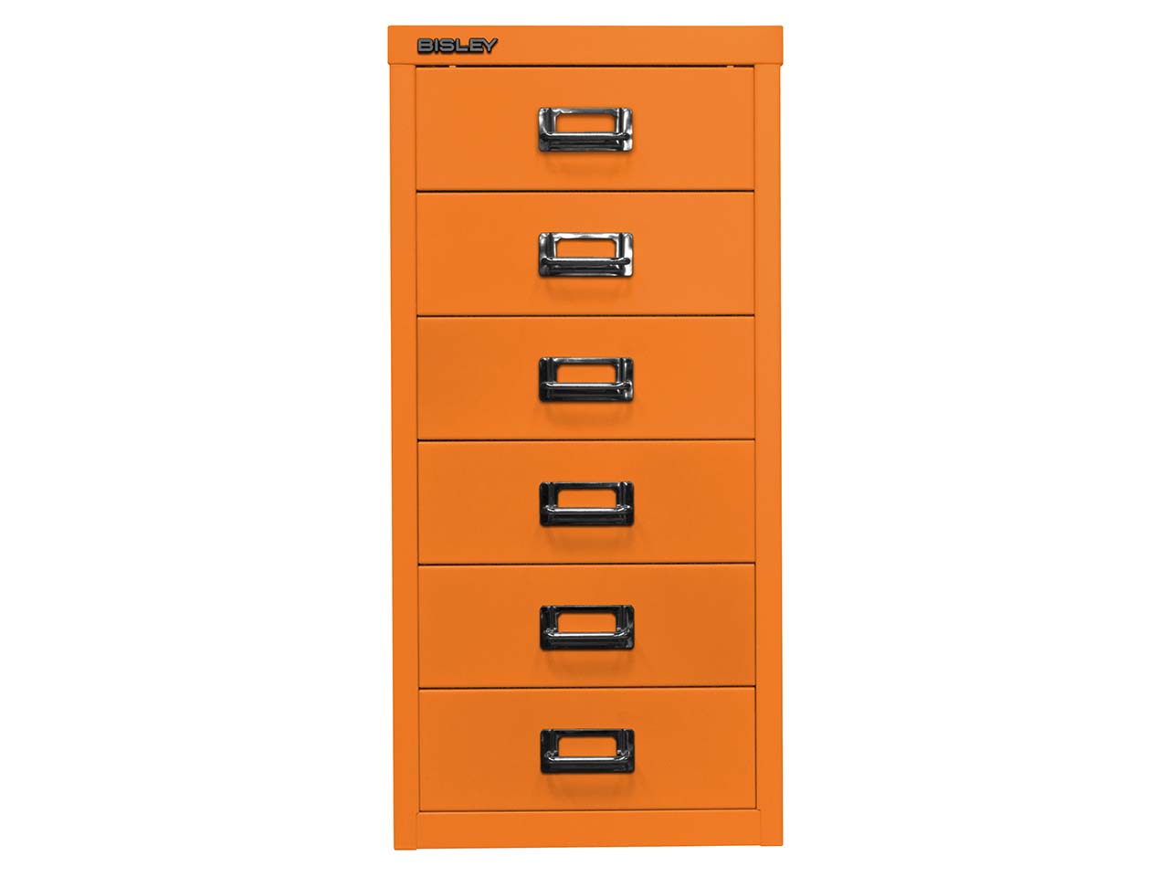 Schubladenschrank 6 Schübe, DIN A4 orange
