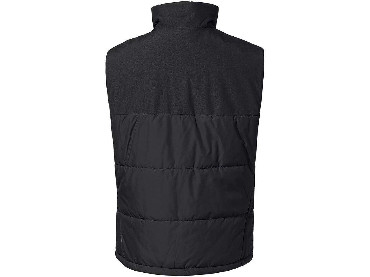 VAUDE Herren-Weste "Neyland Padded Vest" mit hohem Stehkragen, black, Gr. M