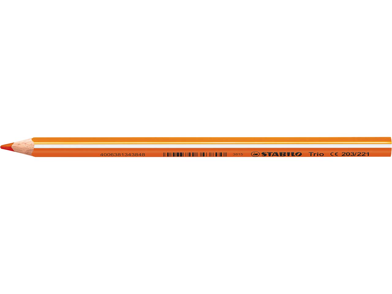 STABILO Buntstift 'Trio' dick, orange