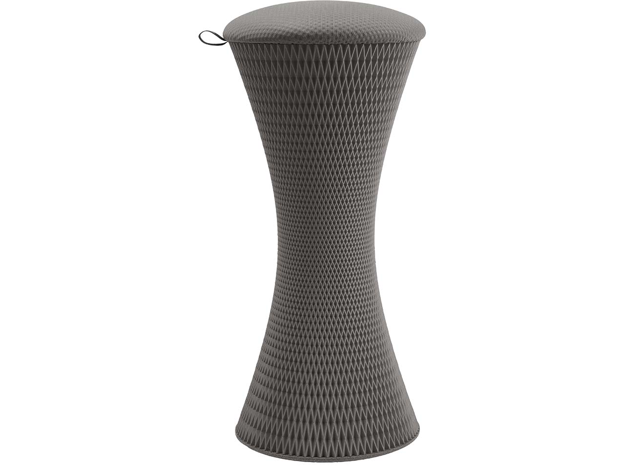 #wagnerdesignlab Bewegungshocker "3D ONE - L" Sitz gepolstert, grau