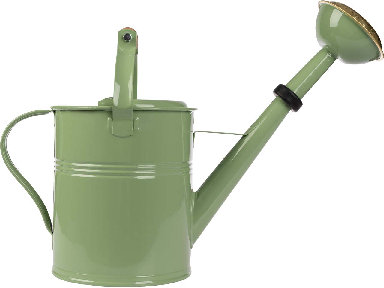 Gießkanne aus feuerverzinktem Stahlblech, 5 l, grün