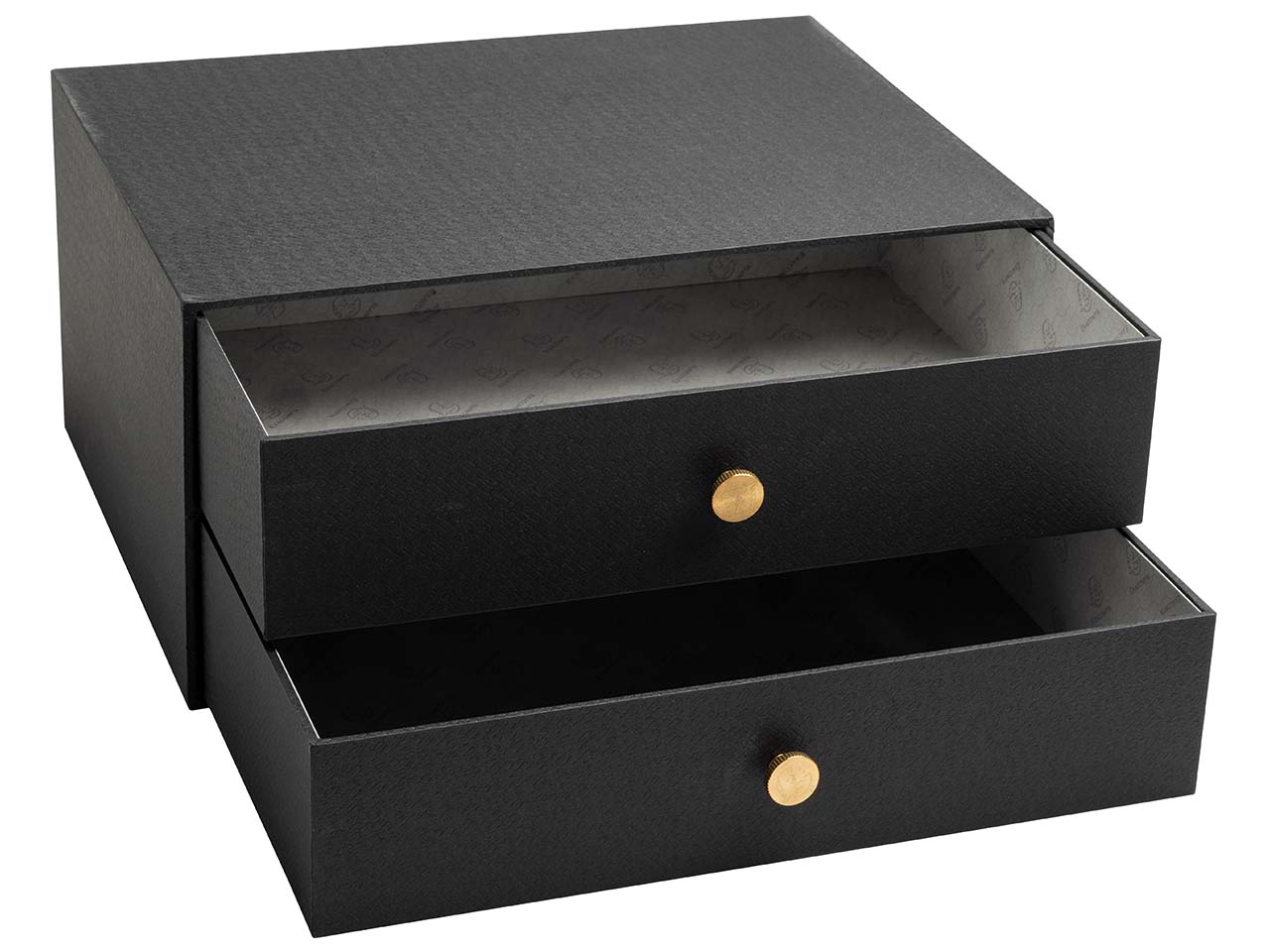 Exacompta Schubladenbox "Office By Me", 2 Schubladen, 35,5x17x27 cm, DIN A4+, schwarz