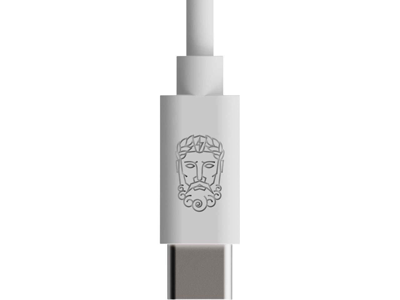 Upström Ladekabel USB-C auf USB-C 1,2 m, weiß