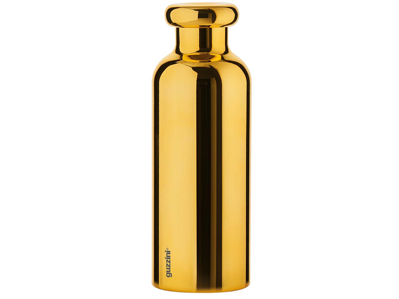 guzzini Thermosflasche "ON THE GO" aus Edelstahl, 500 ml, gold