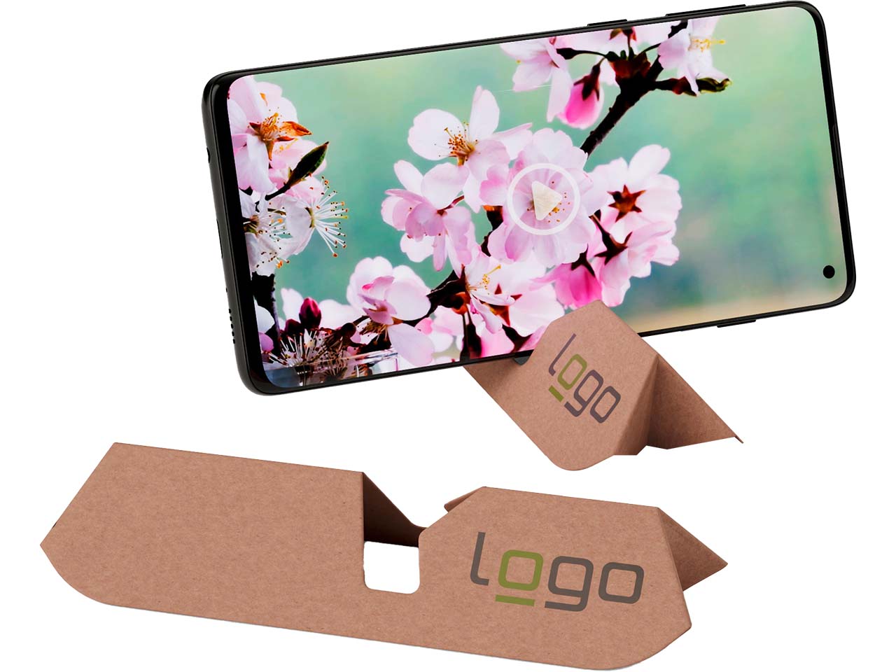 Handyständer 'fold-n-hold Maxi' inkl. 1-4-farbigem Aufdruck
