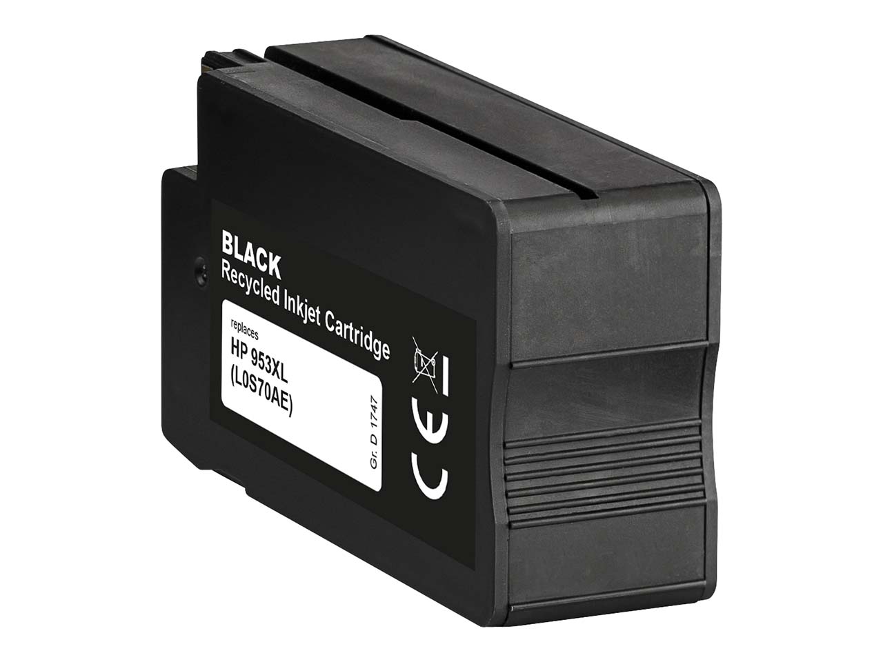memo Tintenpatrone ersetzt HP L0S70AE, Nr. 953XL schwarz