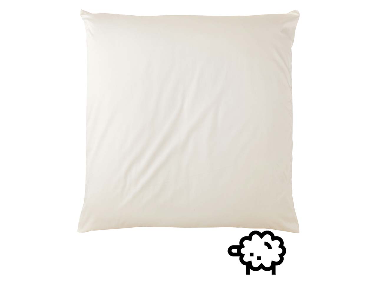 Prolana Schurwoll-Kissen 80x80cm J. 1400g SSW-Kügel.