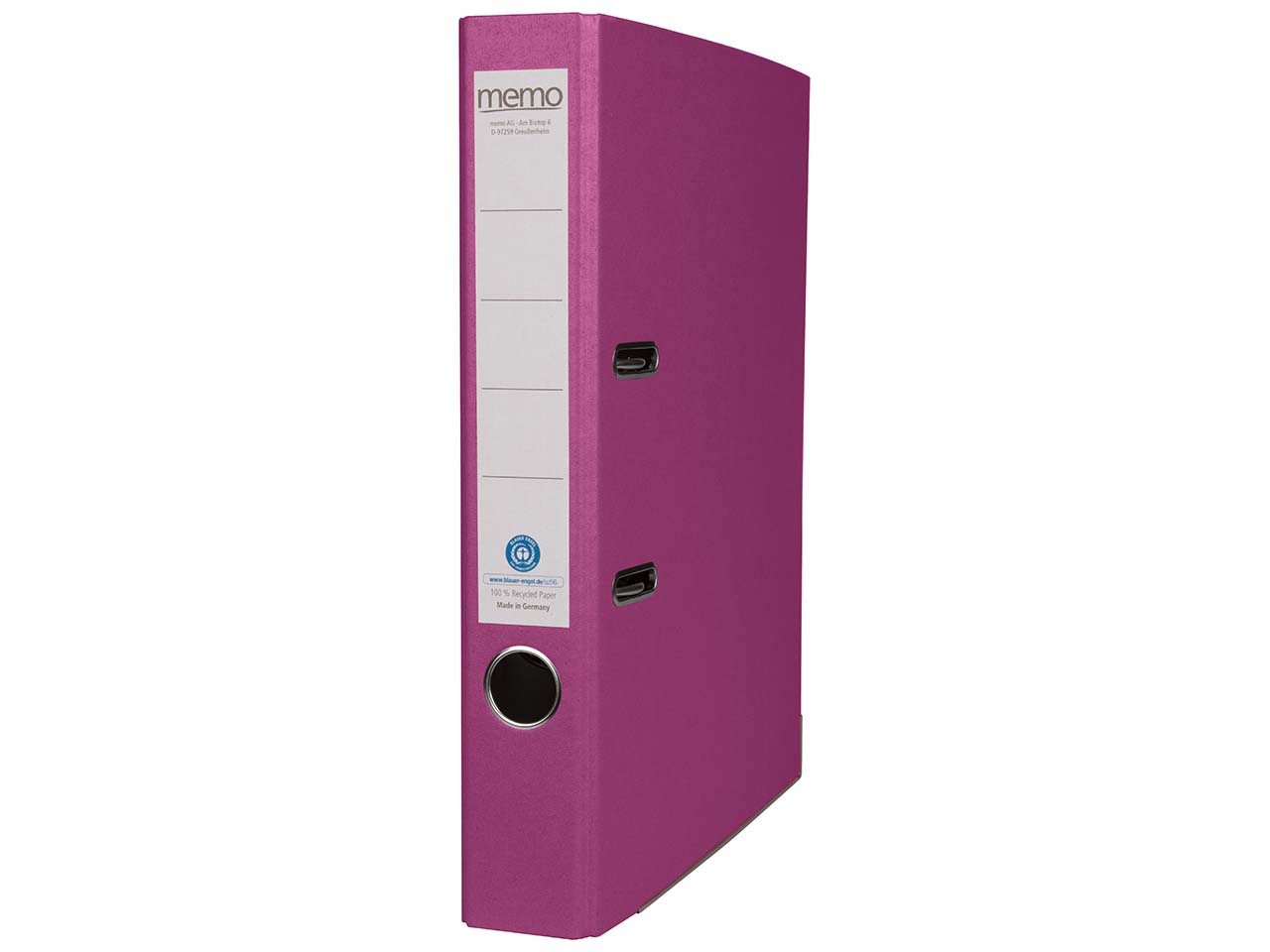 memo Ordner 'Color' 5 cm violett