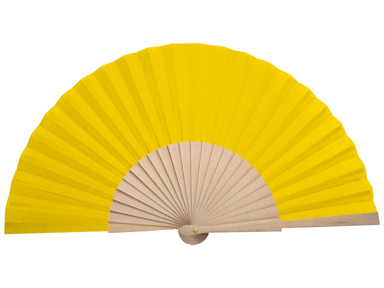 Holzfächer 'Madeira' gelb Pantone 108 C