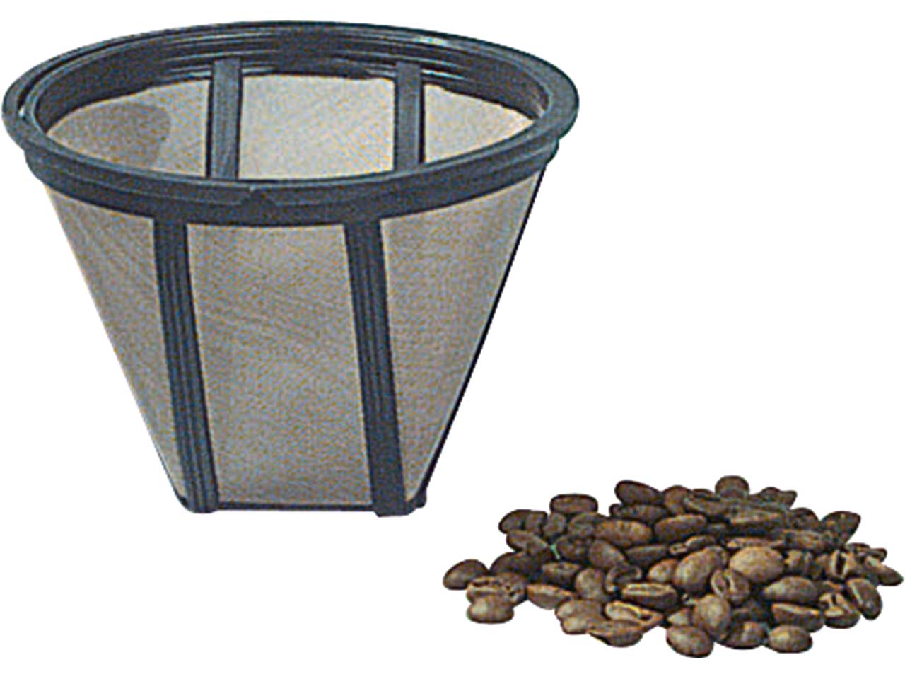 Metall-Kaffee-Dauerfilter, Gr. 4