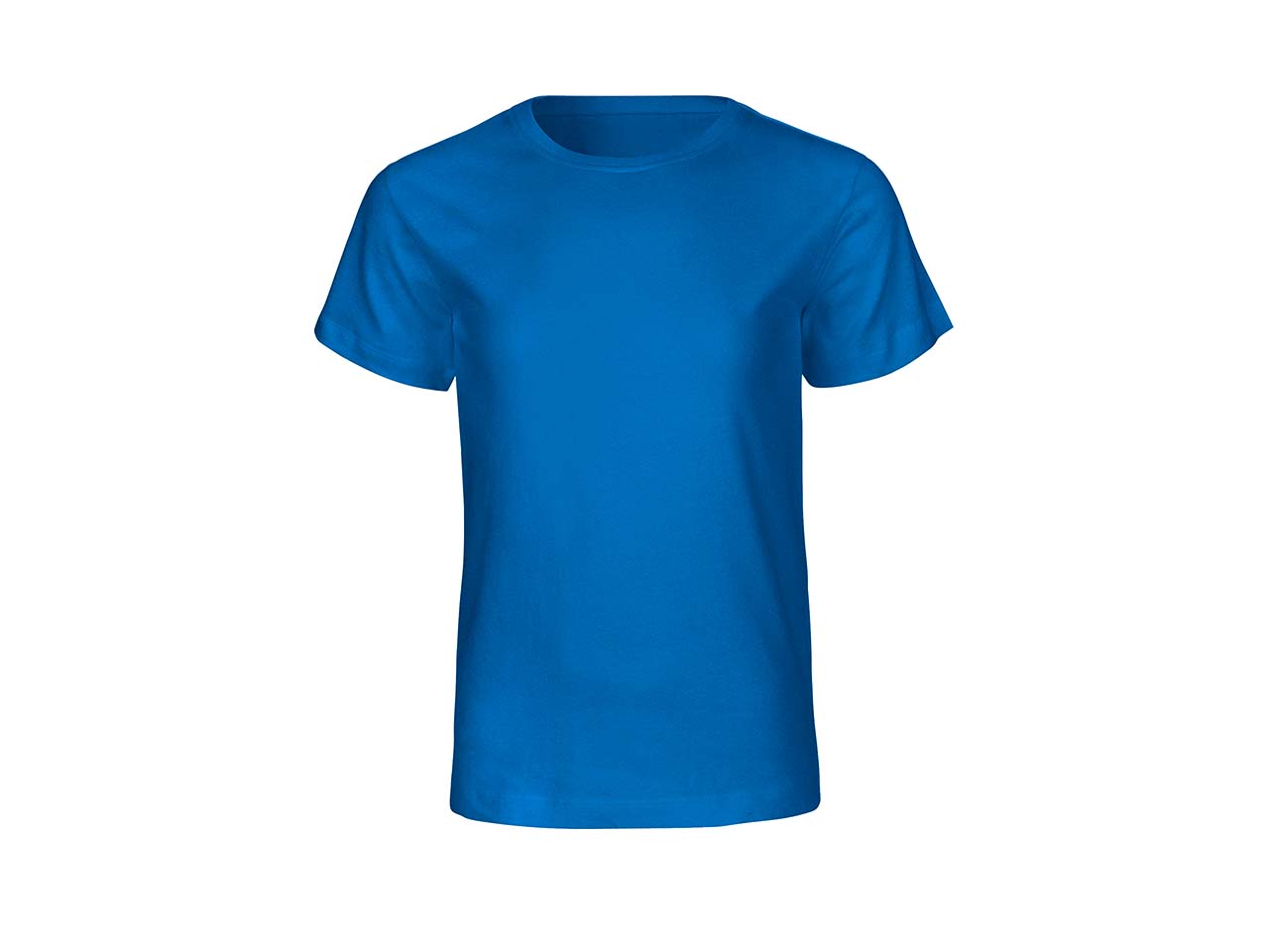 Neutral Bio-Kinder T-Shirt mit Rundhalsausschnitt royalblau, Gr. 152/158
