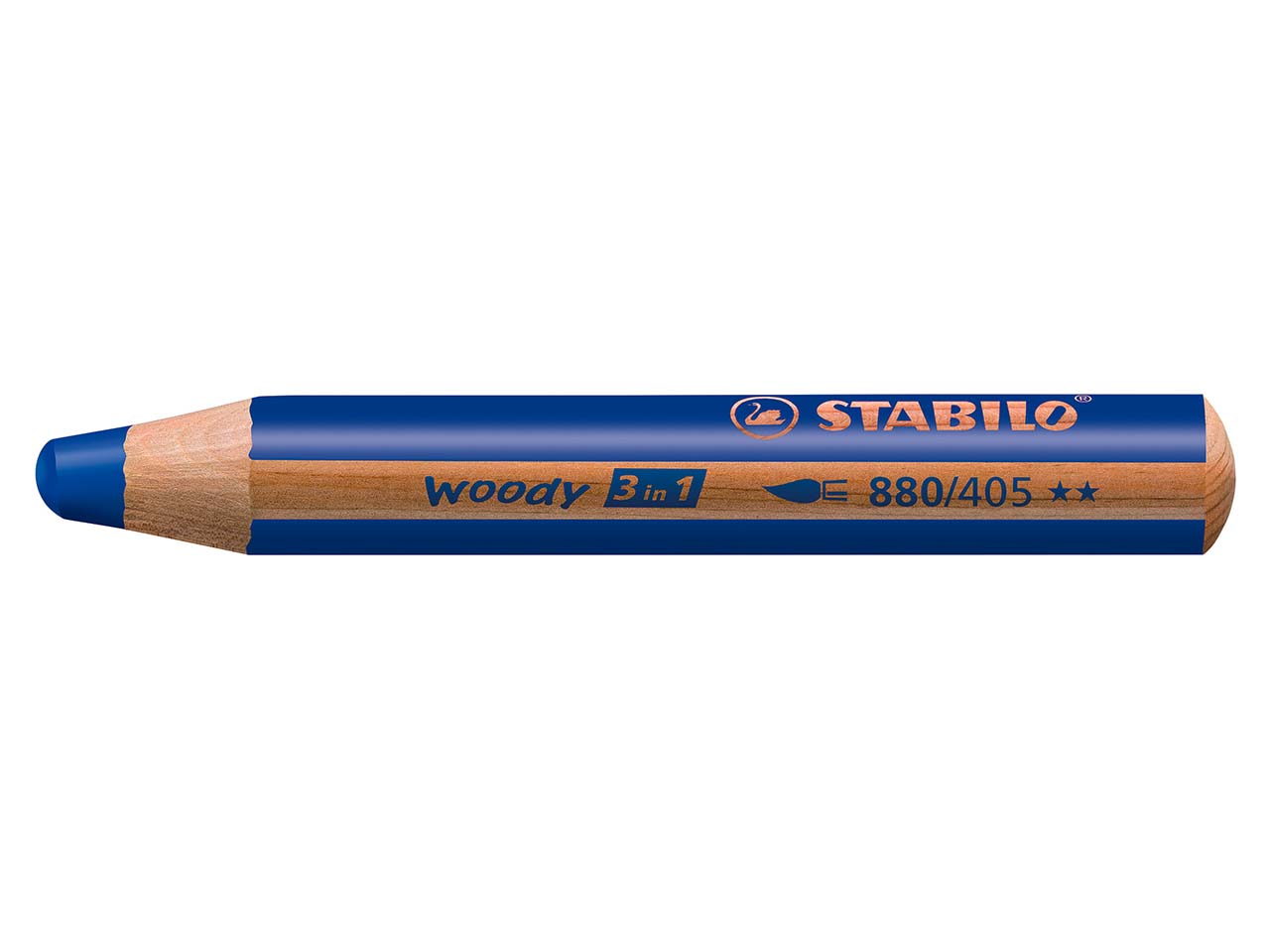 STABILO Multitalent-Stift 'woody' blau