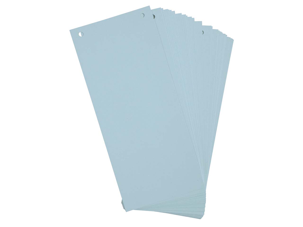 12 x 100 Exacompta Trennstreifen "Forever", 180 g/m², 105 x 240 mm, hellblau