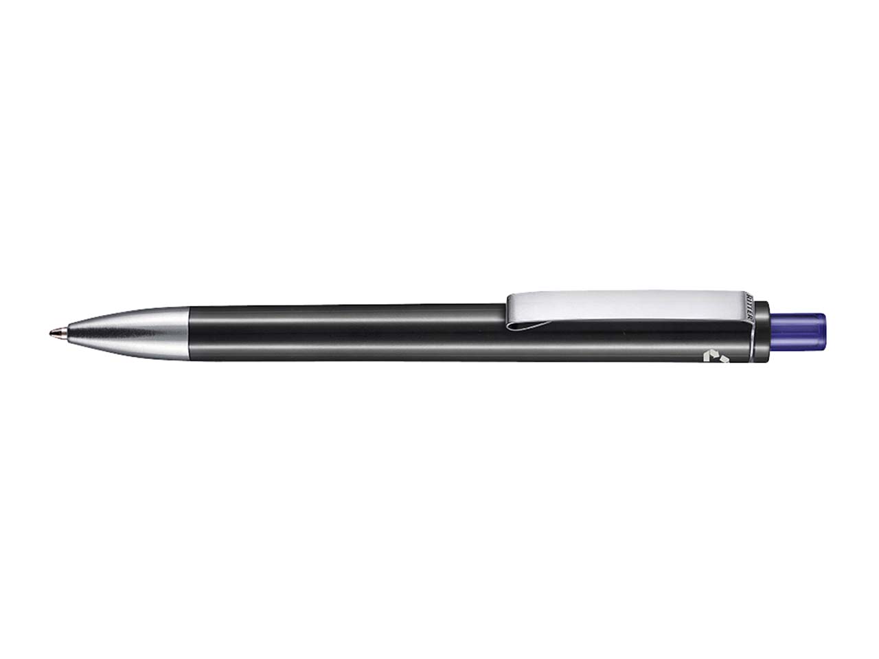 RITTER PEN Kugelschreiber 'EXOS RECYCLED' schwarz recycled/ozeanblau