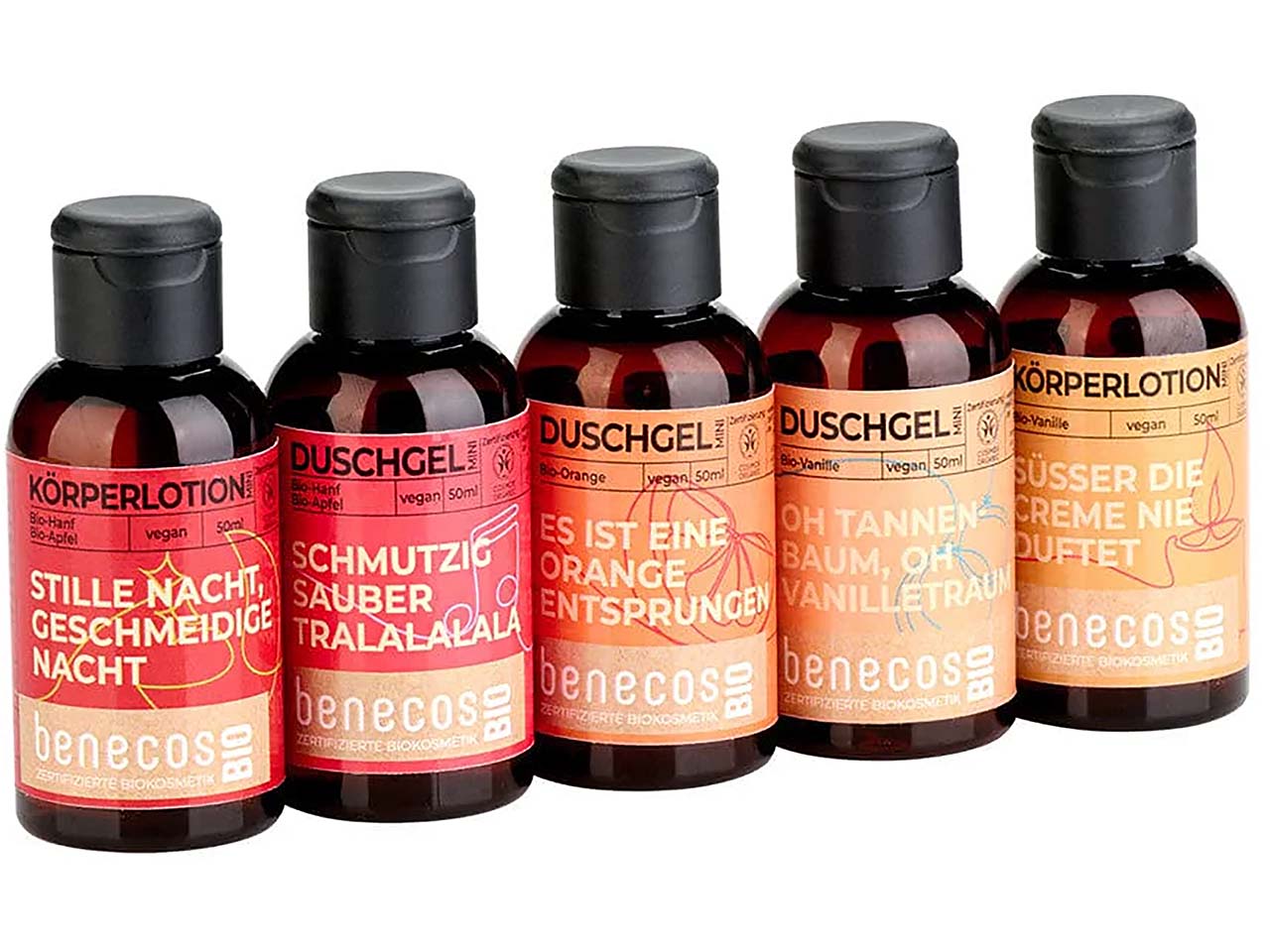 benecos Bio-Mini-Duschgel-Set "Winter-Wunder-Minis"
