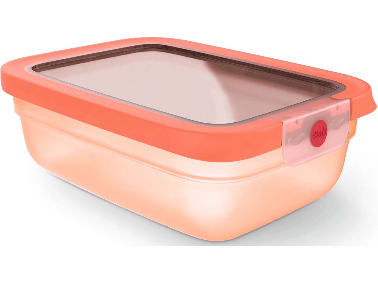 EMSA Frischhaltedose "oneClick" aus Kunststoff, 1,2 l, orange