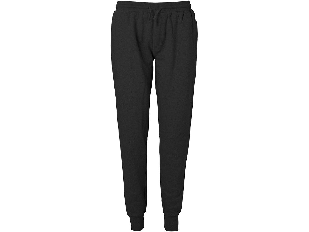 Neutral Bio-Unisex-Jogginghose mit Reißverschlusstaschen, schwarz, Gr. L