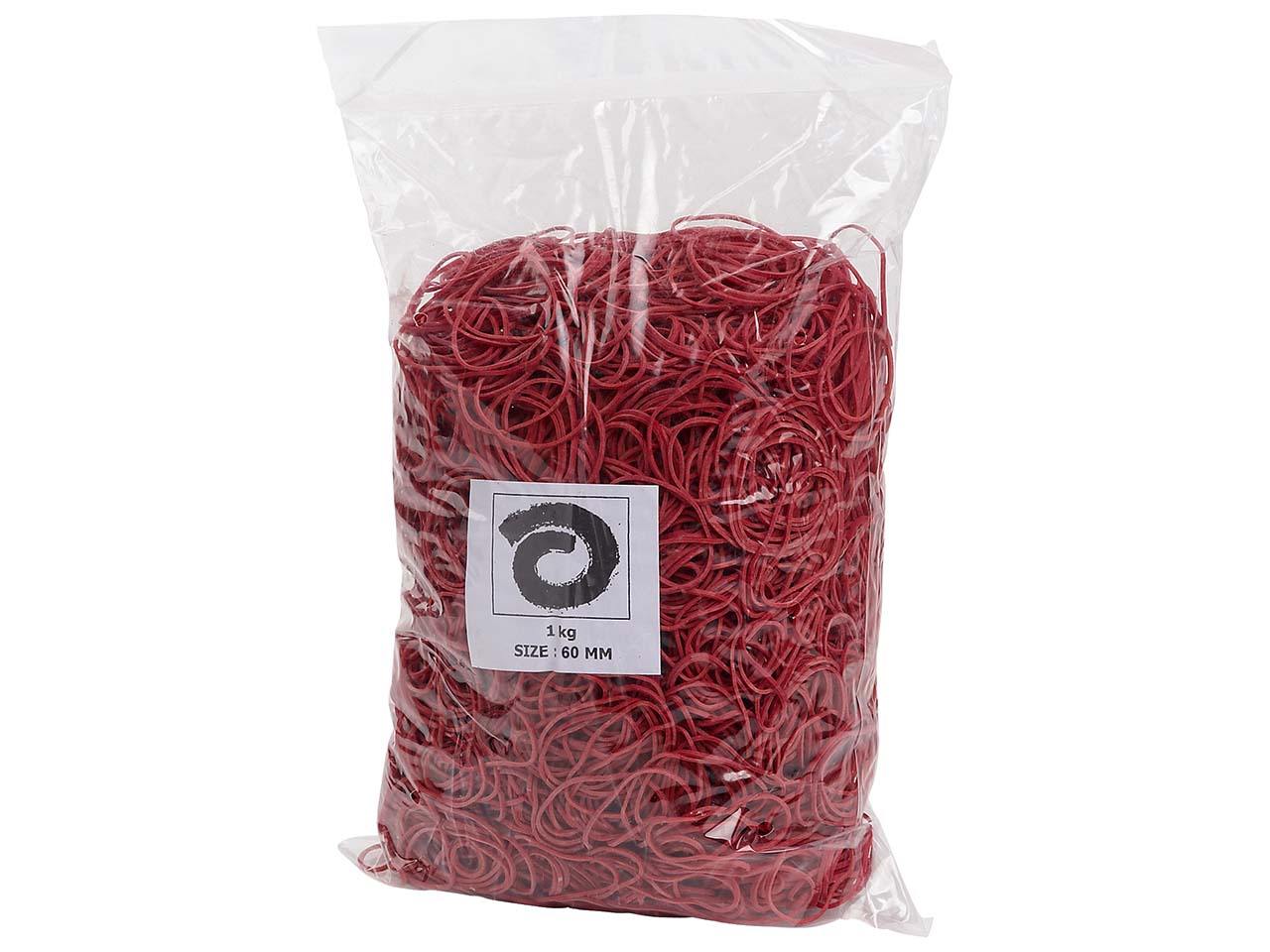 1 kg Gummiringe 60mm im Beutel