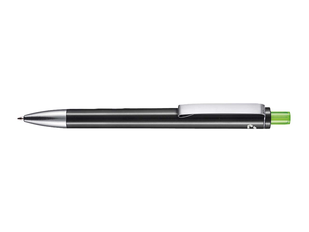 RITTER PEN Kugelschreiber 'EXOS RECYCLED' schwarz recycled/grasgrün