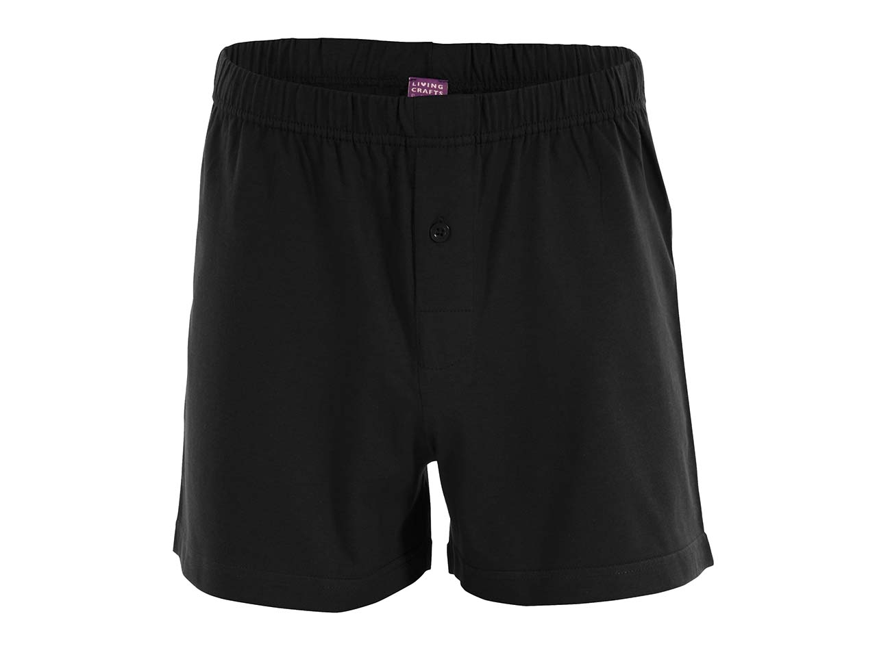 Living Crafts Bio-Herren-Boxershorts "Ben" schwarz, Gr. M