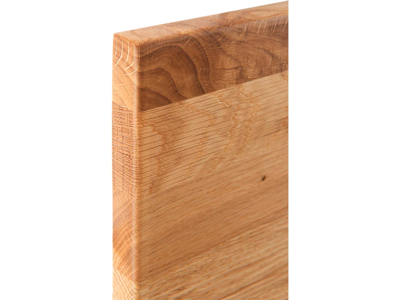 Tischplatte Eiche massiv, 150x80 cm, Stärke 20 mm, geölt