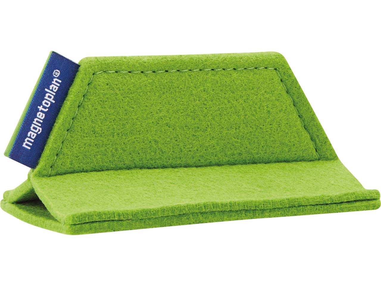 magentoplan Tafellöscher "ecoWare" magnetisch 105 x 60 x 52 mm, RC-PET Filz grün